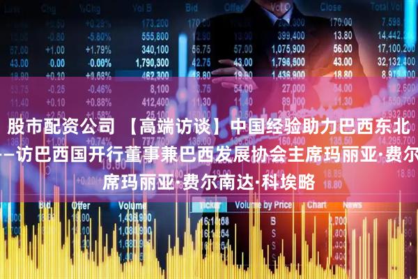 股市配资公司 【高端访谈】中国经验助力巴西东北部能源转型——访巴西国开行董事兼巴西发展协会主席玛丽亚·费尔南达·科埃略