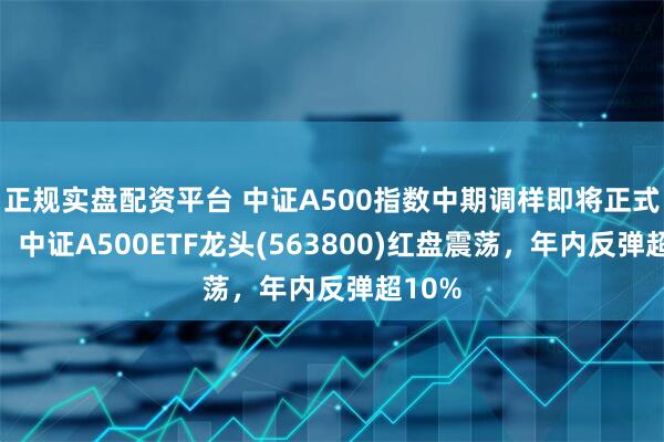 正规实盘配资平台 中证A500指数中期调样即将正式生效，中证A500ETF龙头(563800)红盘震荡，年内反弹超10%